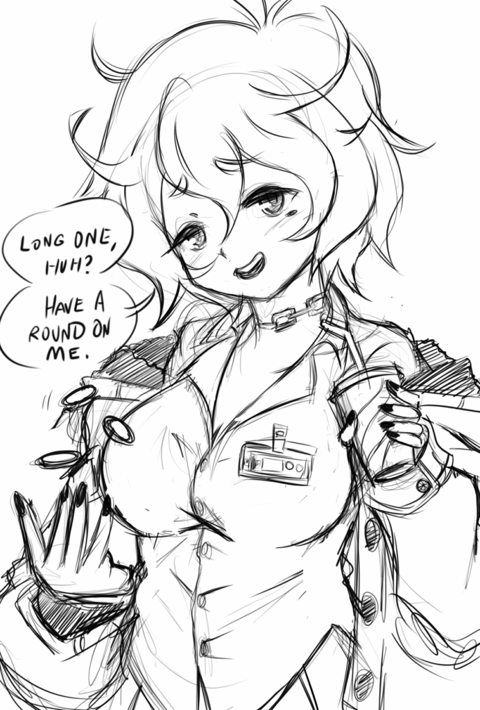 She saw you had a bad day