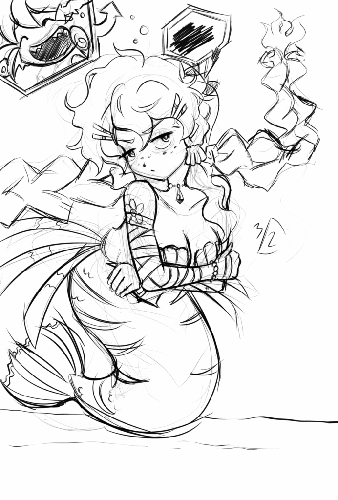 Mermaid Gloria (re: multiple F/A-18’s sliding off of carrier decks recently)