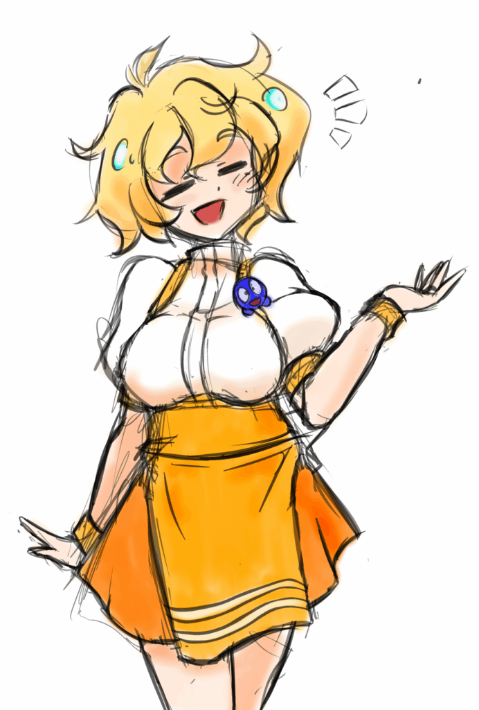 Cosette in Anna Millers uniform